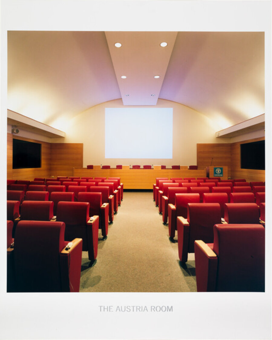 Food and Agriculture Organization of the United Nations, The Austria Room, from the series Weltraum, Rom
