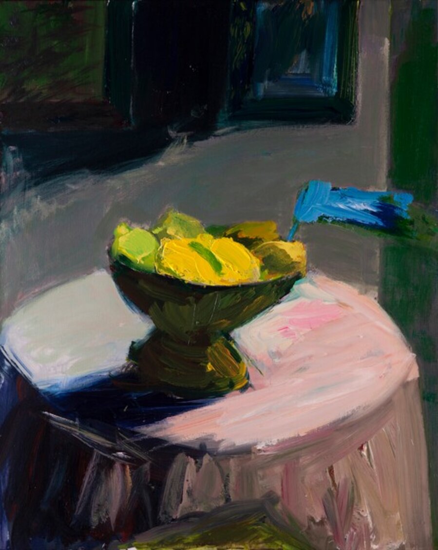 Citrons Et Deux Miroirs I