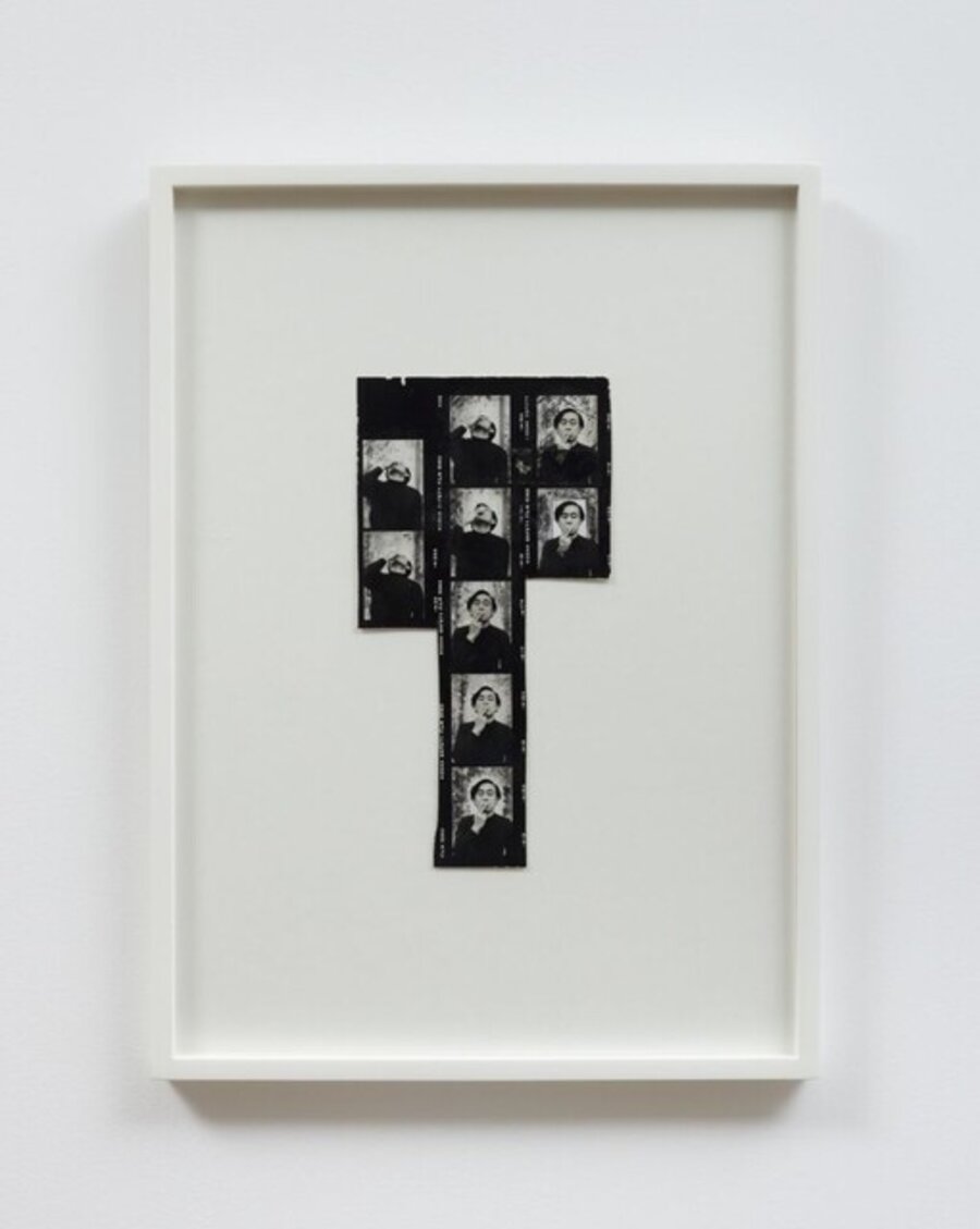 Smoking - contact print