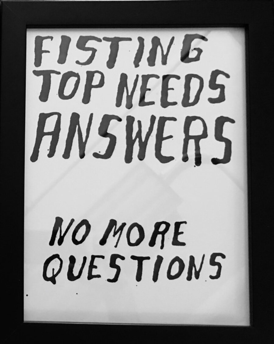 Drawing (Fisting top needs answers)