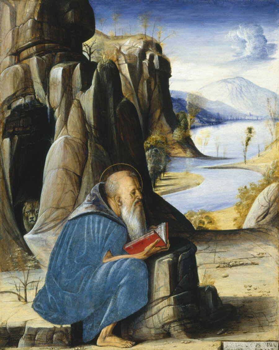 Saint Jerome Reading