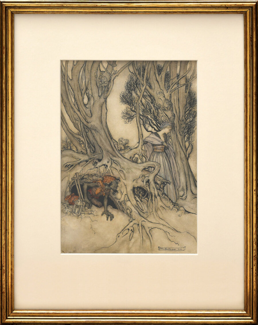 "No goblin, or swart faery of the mine".
