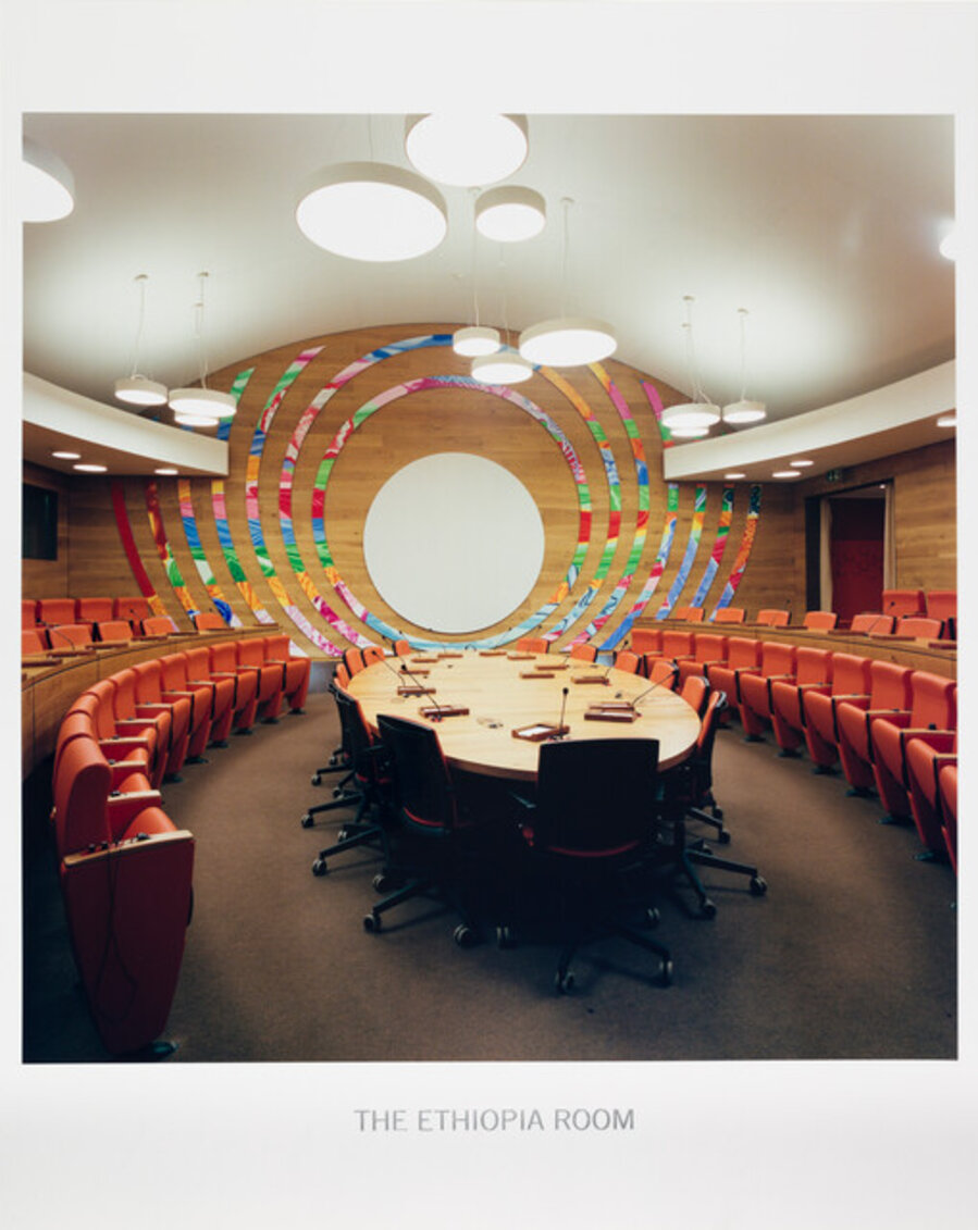 Food and Agriculture Organization of the United Nations, The Ethiopia Room, from the series Weltraum, Rom