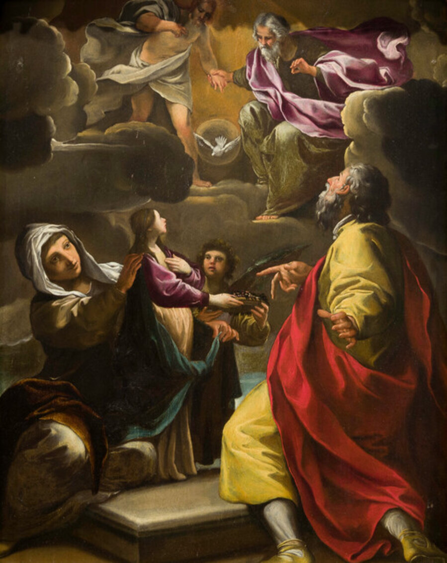 The Presentation of the Virgin Mary to the Holy Trinity