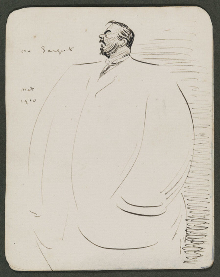 Sketch of John S. Sargent