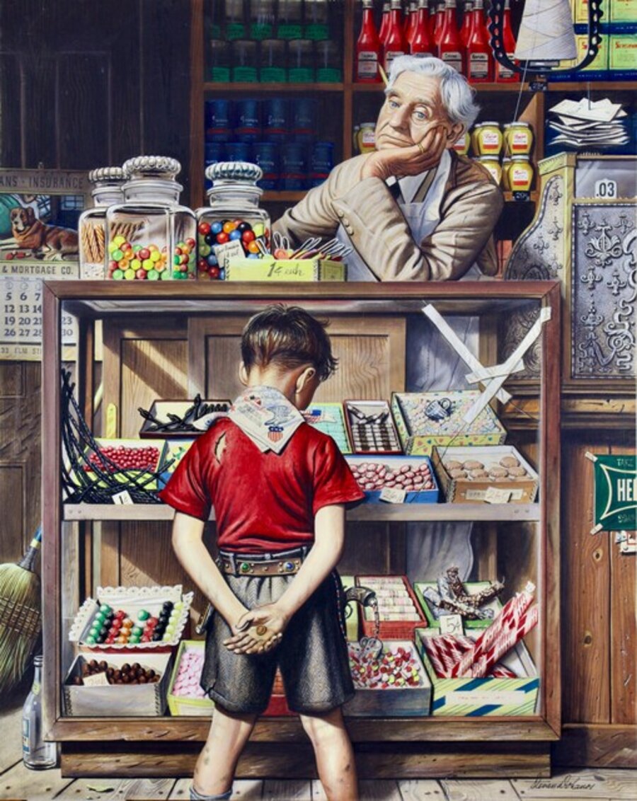 Penny Candy, The Saturday Evening Post Cover