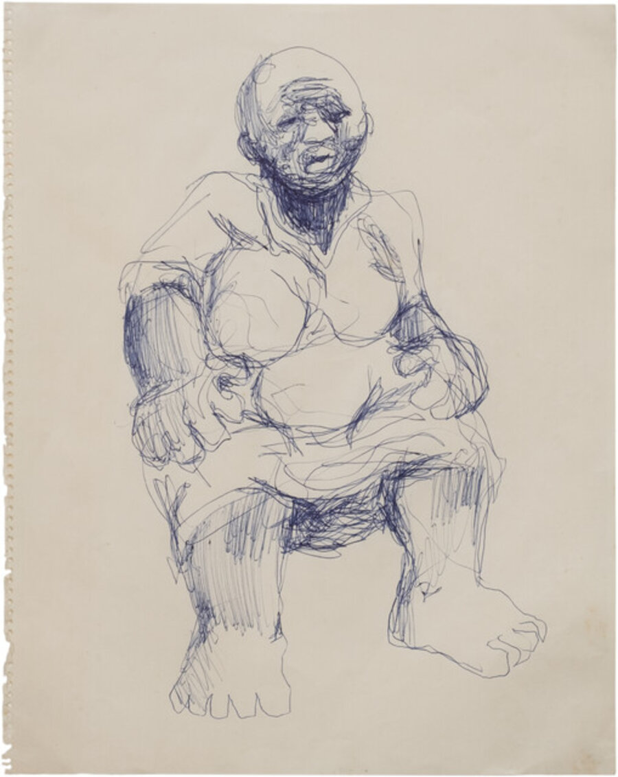 Untitled (Seated woman)