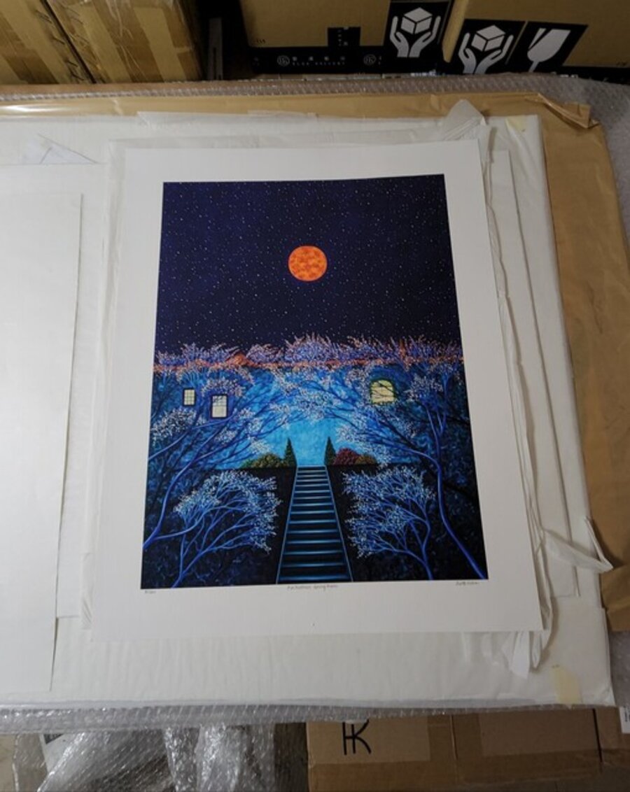 For Matthew, Spring moon