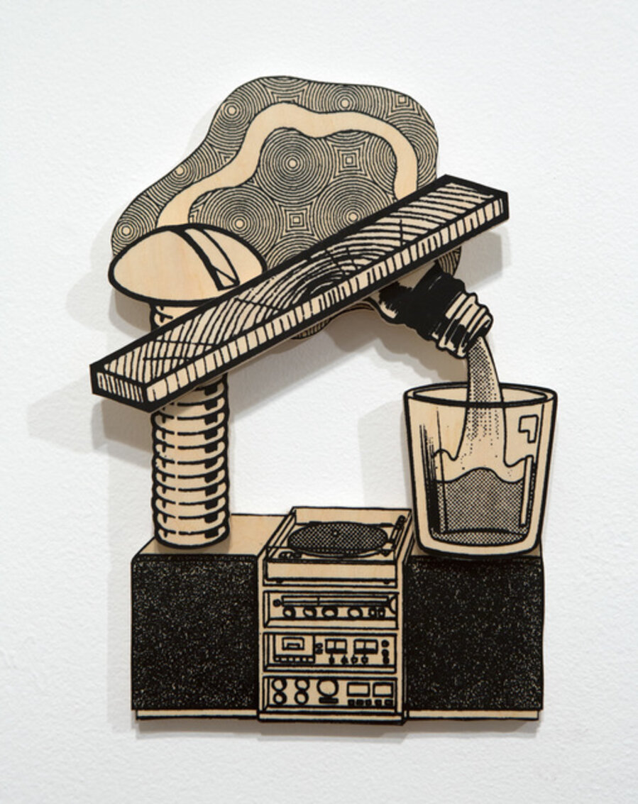 Games, Dance and the Constructions (Unfinished Plywood) #23