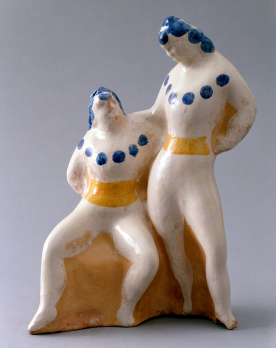 Two Women (One Seated)