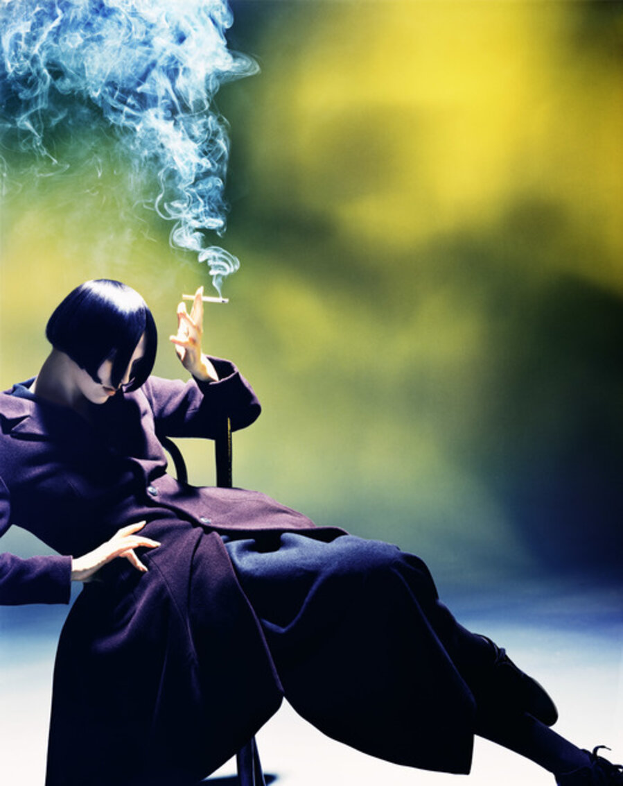 Susie Smoking, Susie Bick for Yohji Yamamoto