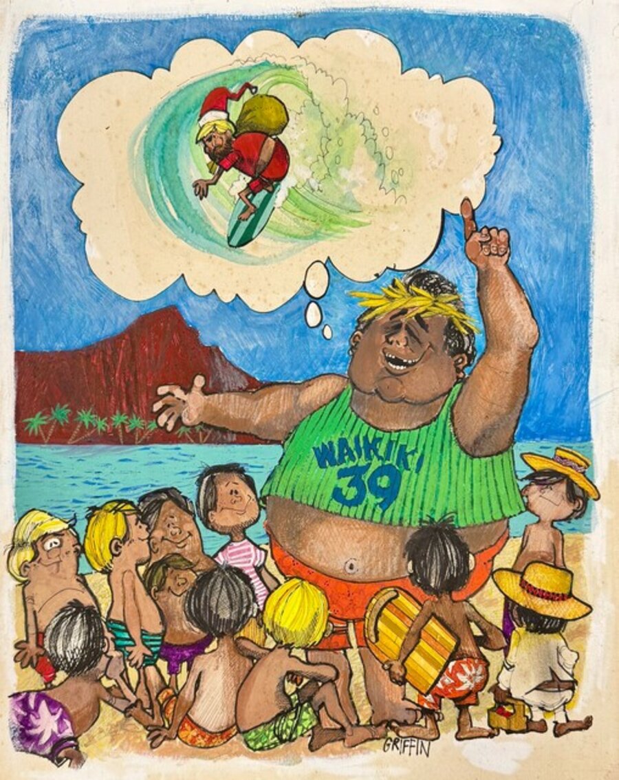 Rick Griffin's First Painting
