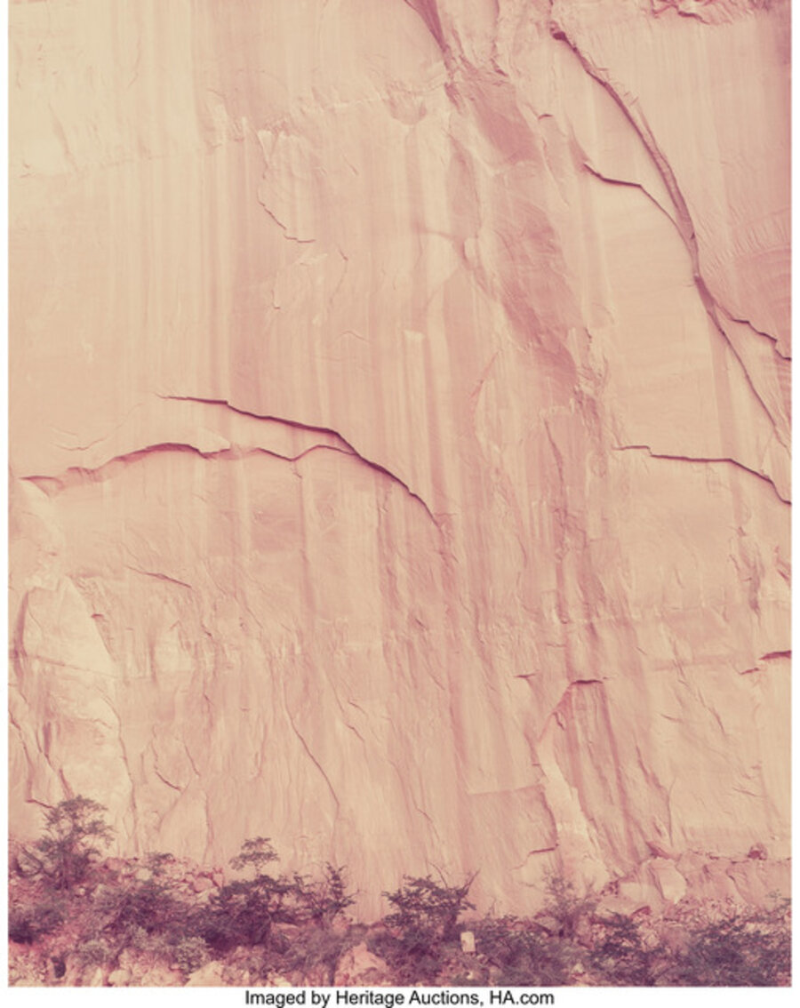 Poplars, Ohura, New Zealand and Cow Canyon, Lake Powell, Utah (two photographs)