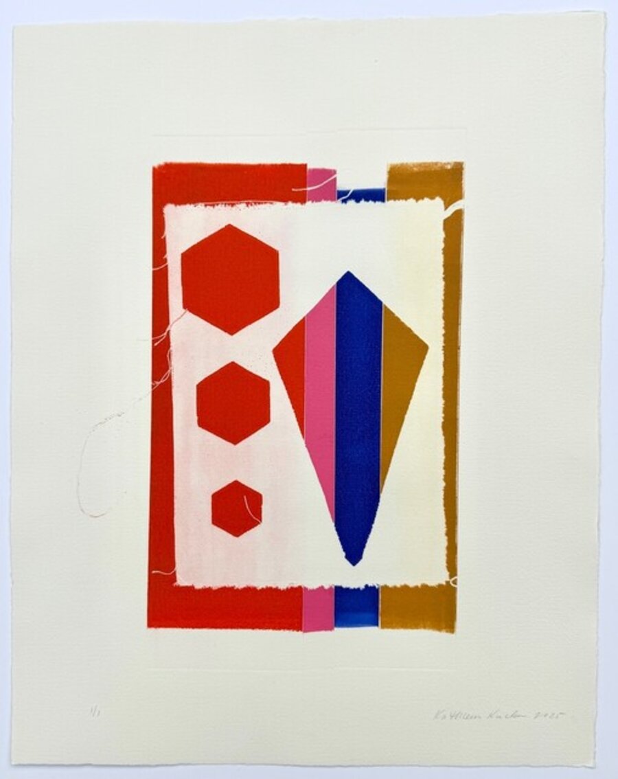 Portale Print: Rainbow Stripe - Diamond 1