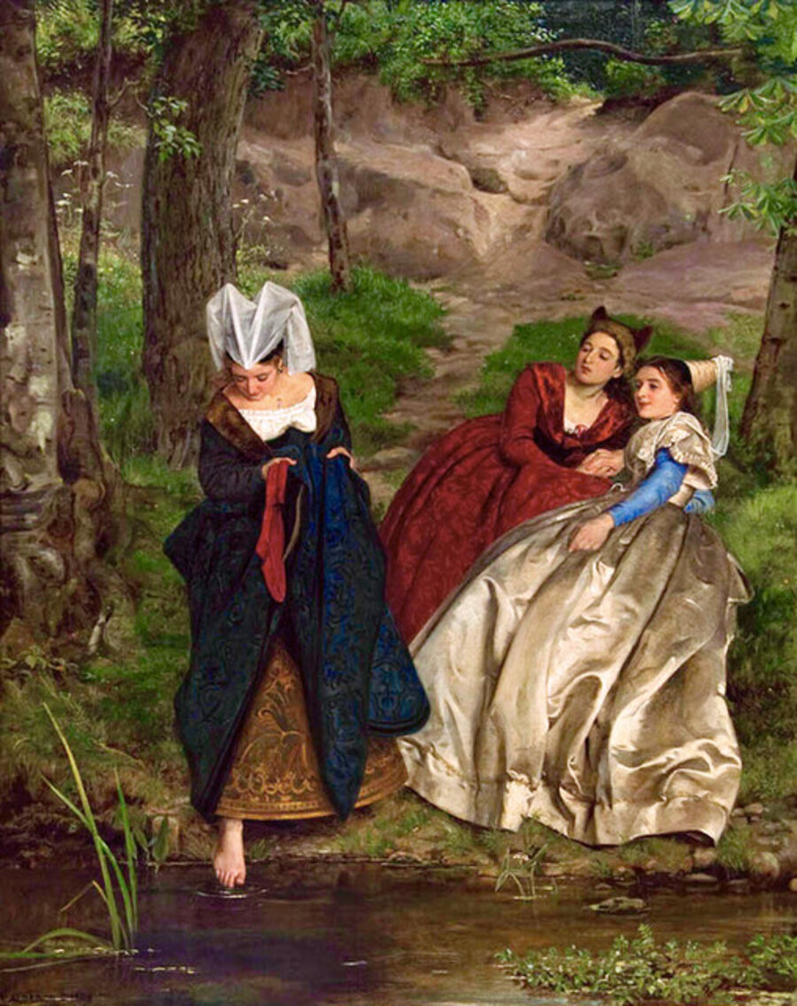 At the Stream 1864