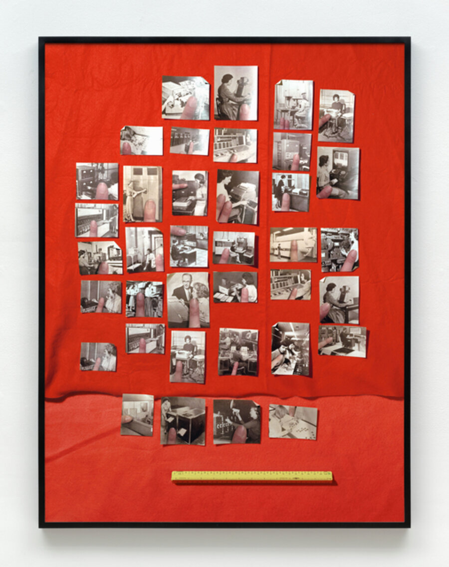 Encyclopedia Grids (Women Demonstrating Technology)