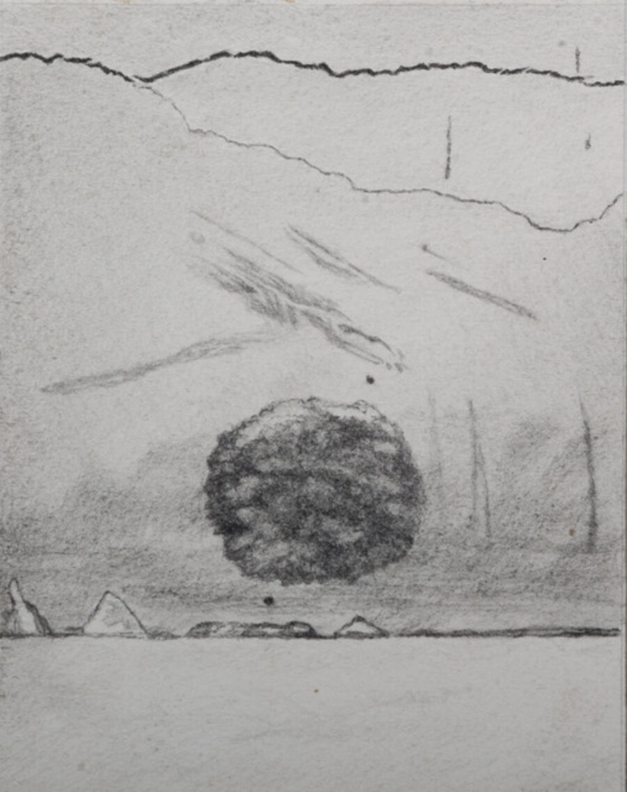 From the Dark Cronographies series. Untitled (trace) #3