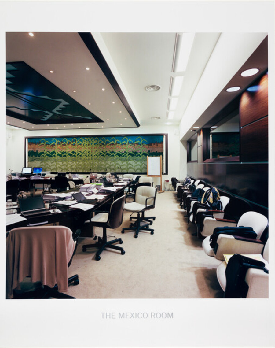 Food and Agriculture Organization of the United Nations, The Mexico Room, from the series Weltraum, Rom
