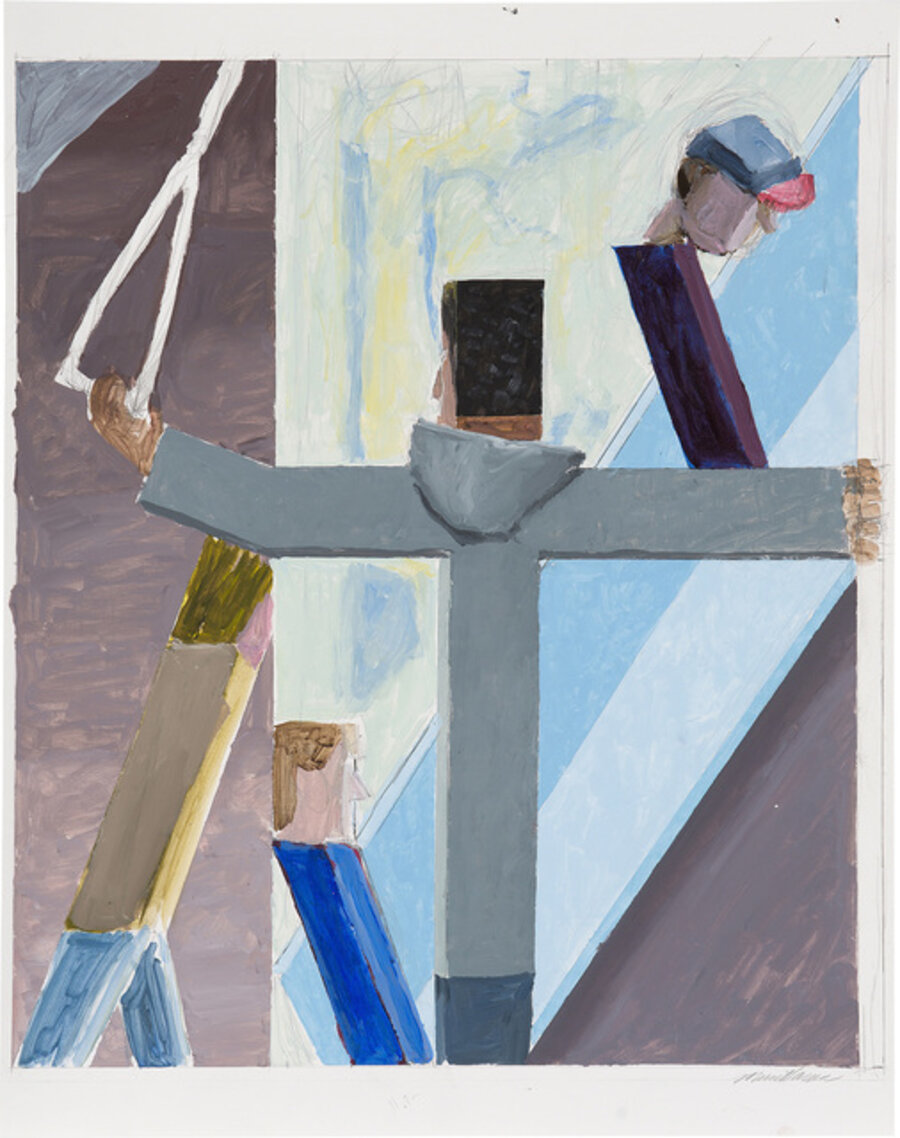 Study for Subway (with hoodie)