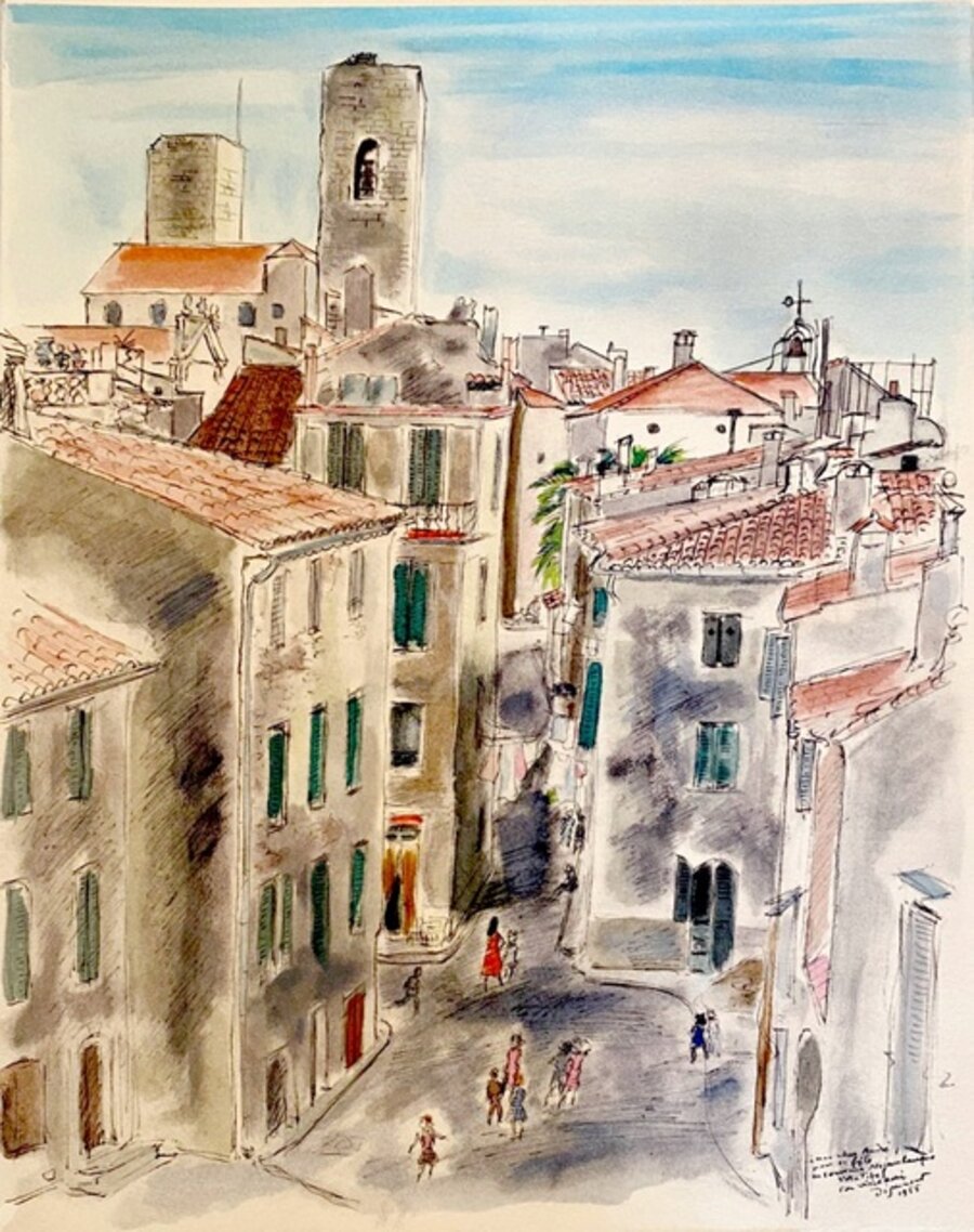Souvenir du vieil Antibes