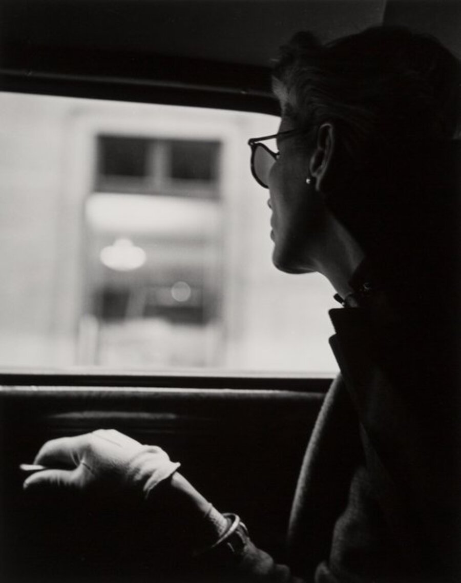 Lisa in Taxicab, New York City