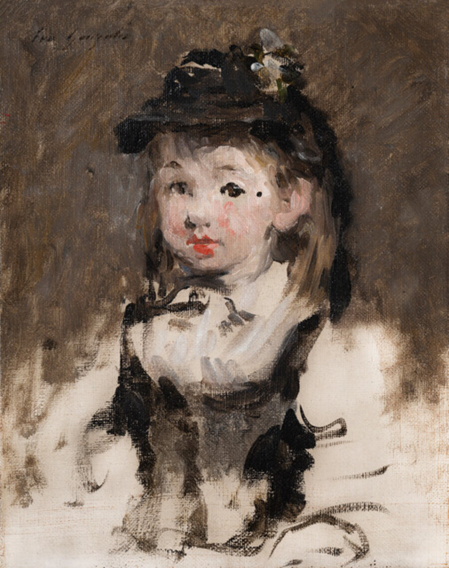 Portrait de Fillette au Chapeau