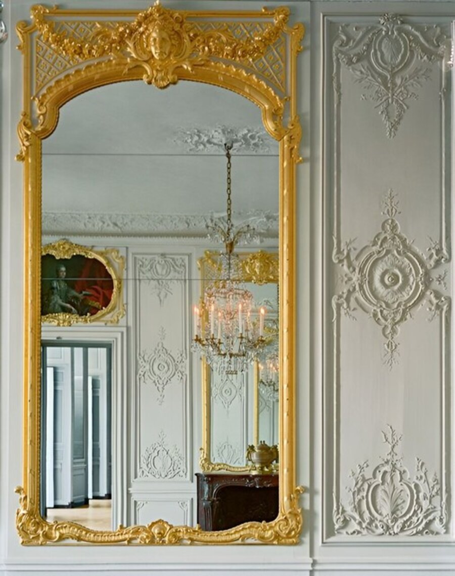 Appartments des enfants de Louis XV, chambre de Madame Victoire, Château de Versailles, Versailles (RP.Vers.306), 1986, France (illustrated Versailles p.306)
