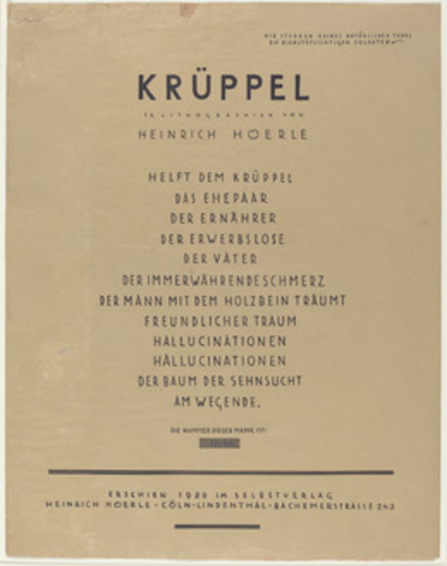 Krüppel (Cripples)