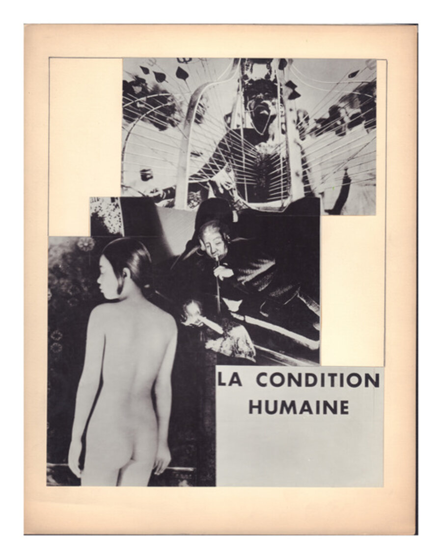 Etude pour La Condition Humaine de Andre Malraux
