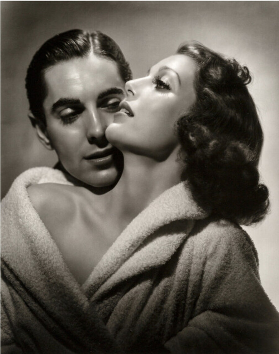 Loretta Young and Tyrone Power