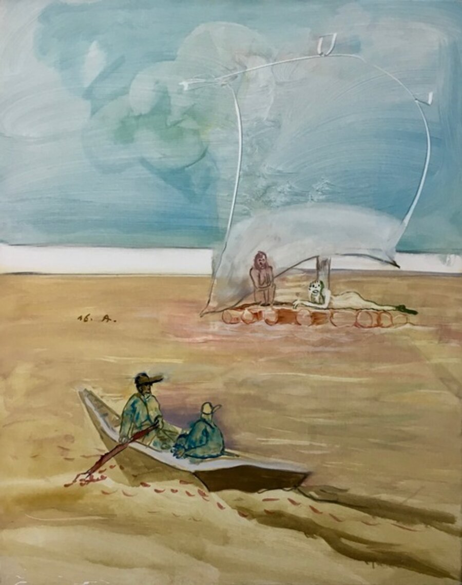 Floss im Sandmeer