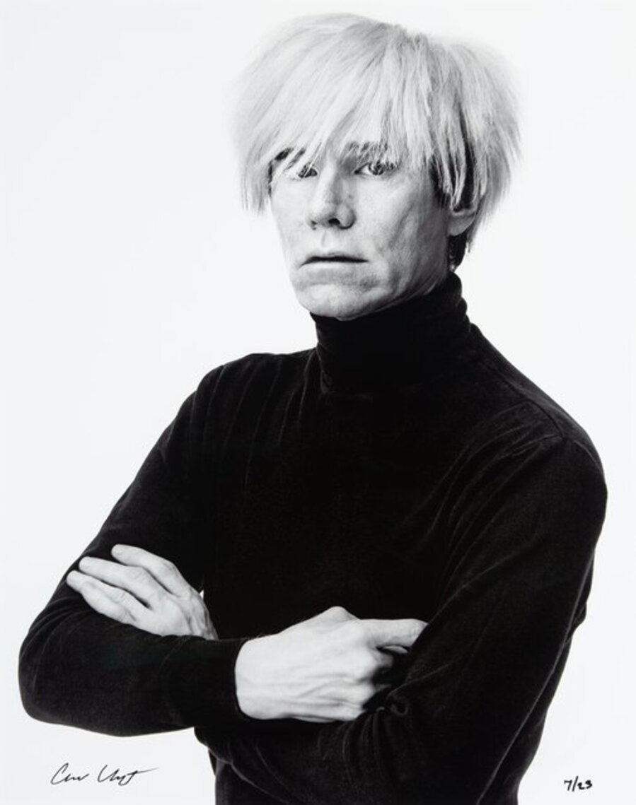 Portrait of Andy Warhol