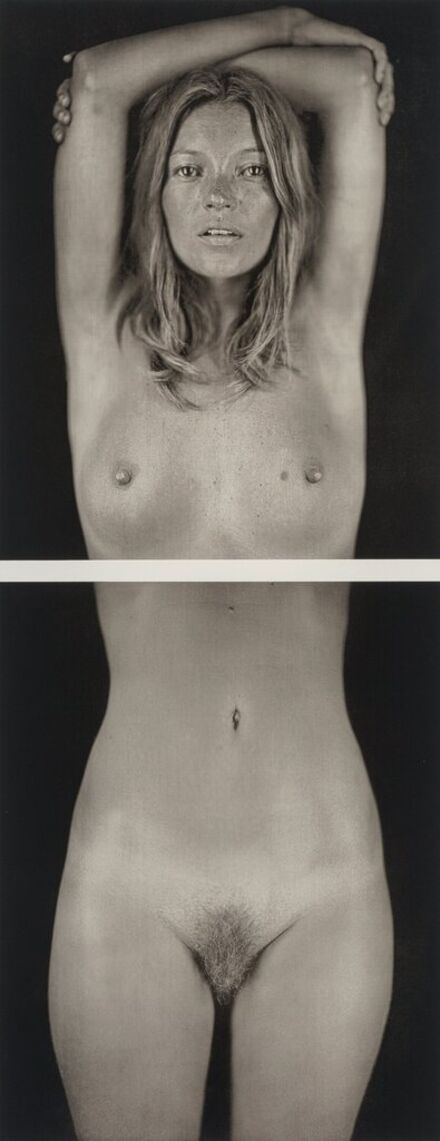 Chuck Close, ‘Kate Moss (diptych)’, 2008