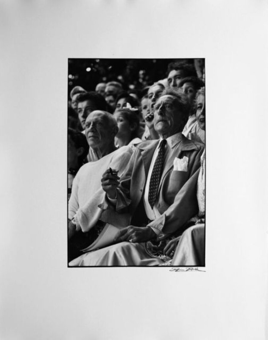 The bullfight - a tense moment for Cocteau