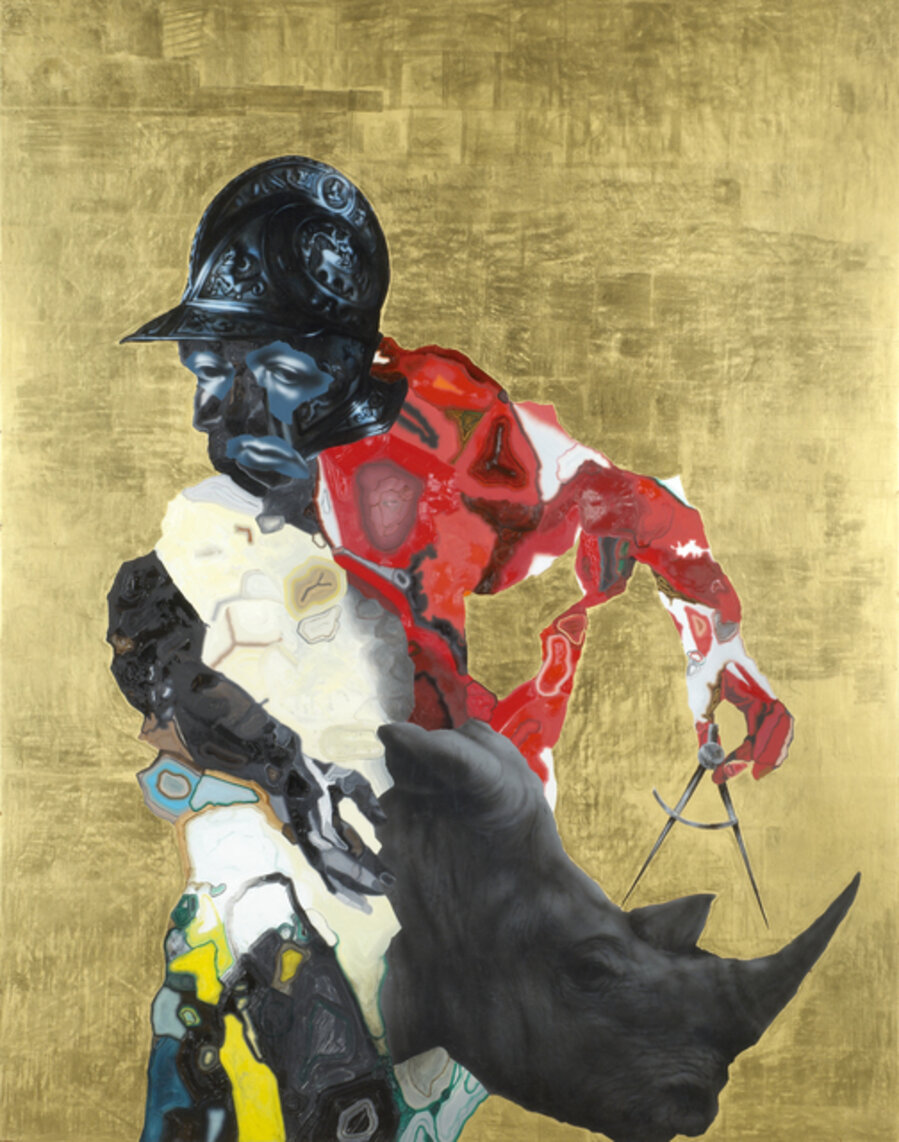 Chevalier/Rhinocéros