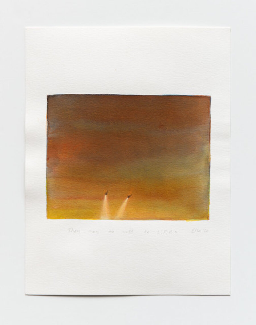 Untitled (They may as well be U.F.O.s)
