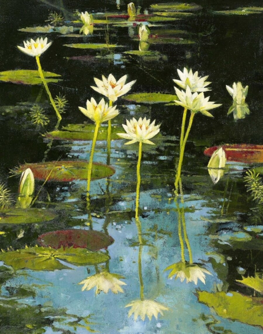 Vertical Lilies