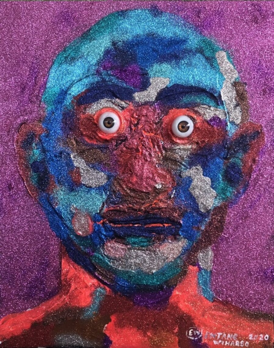 Camouflage Portrait