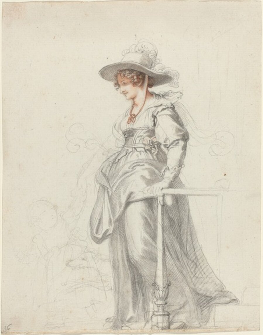 Maria Cosway with Her Daughter Louisa