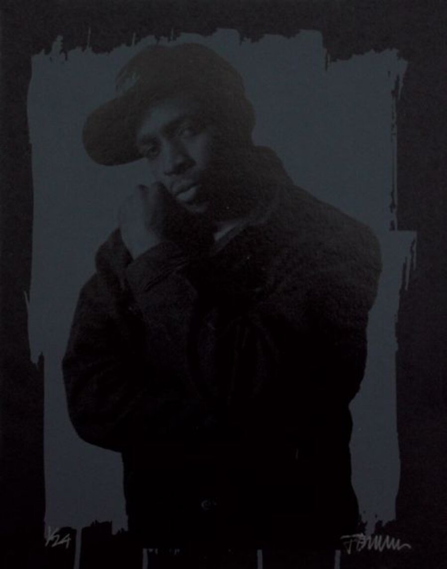 Legends of Hip Hop - Chuck D -New York, 1987 (FRAMED)