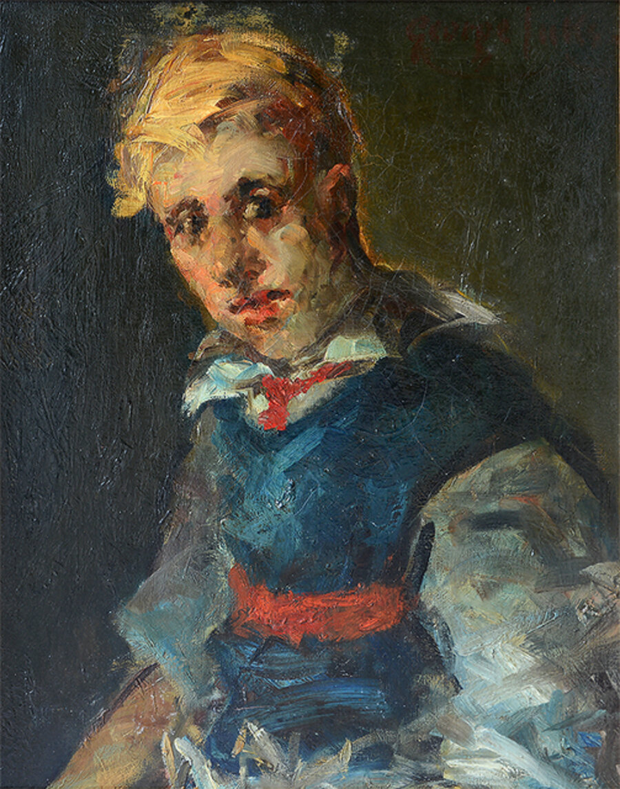 Portrait of a Disheveled Boy