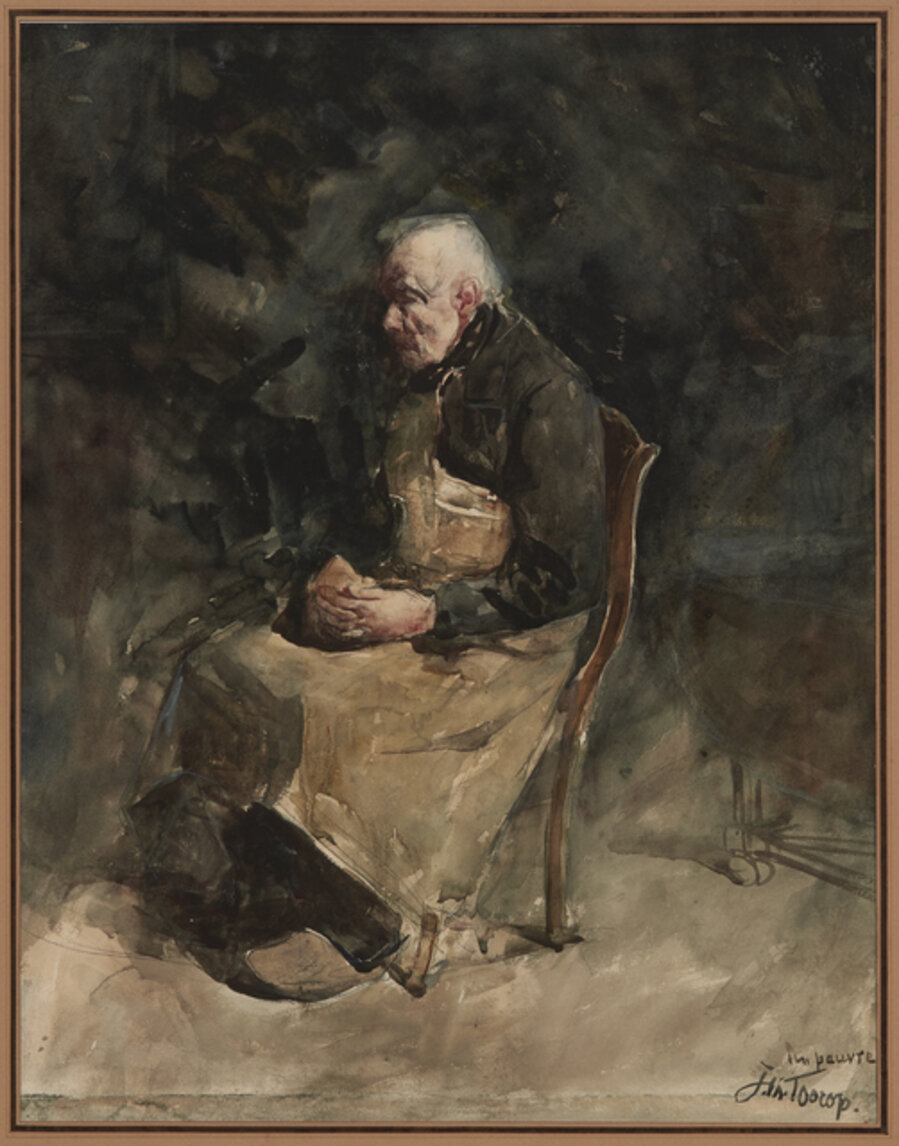 Le Pauvre (Study for l’Intérieur a Haeren)