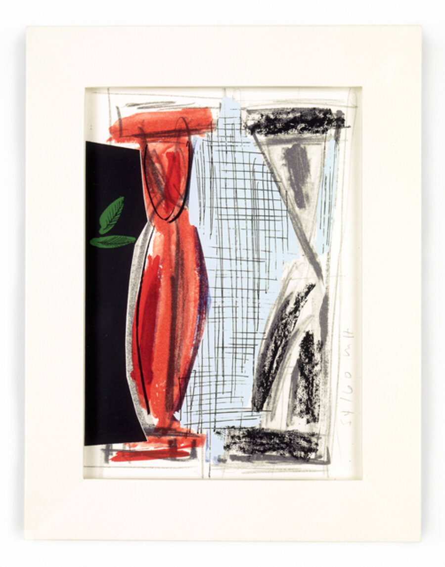 Two Columns (framed)