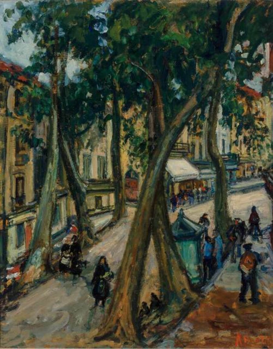 Square in Ceret