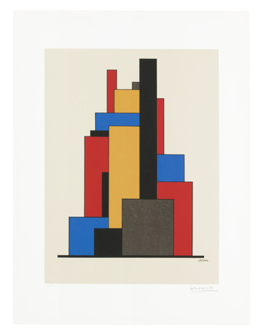 Untitled (tower of color)