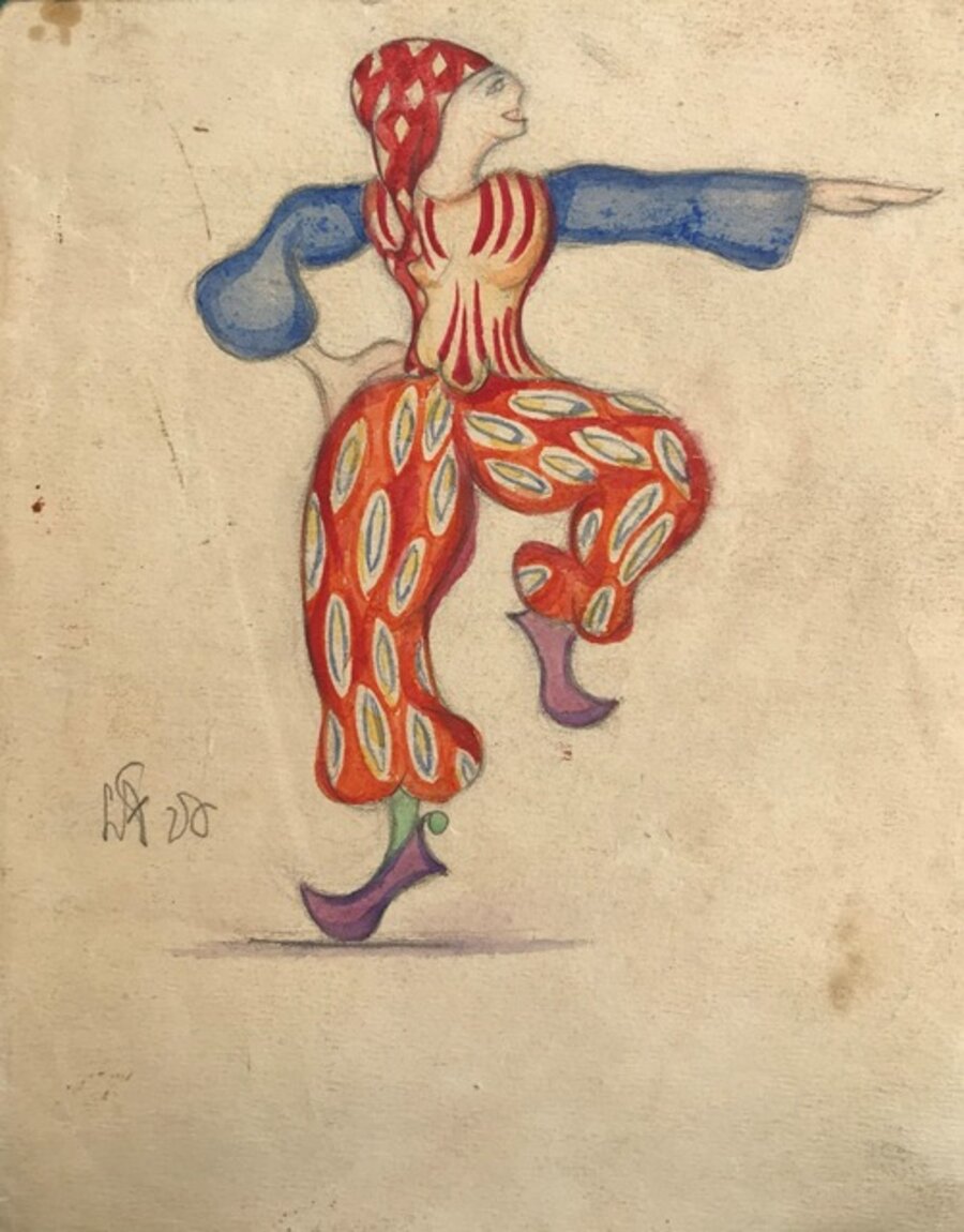 Dancer costume design