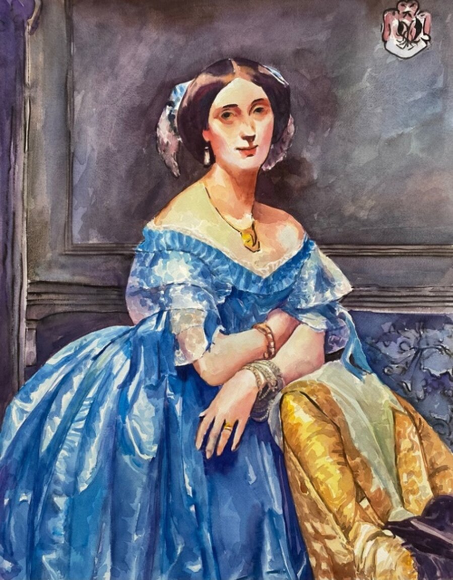 Study for From a Close Distance