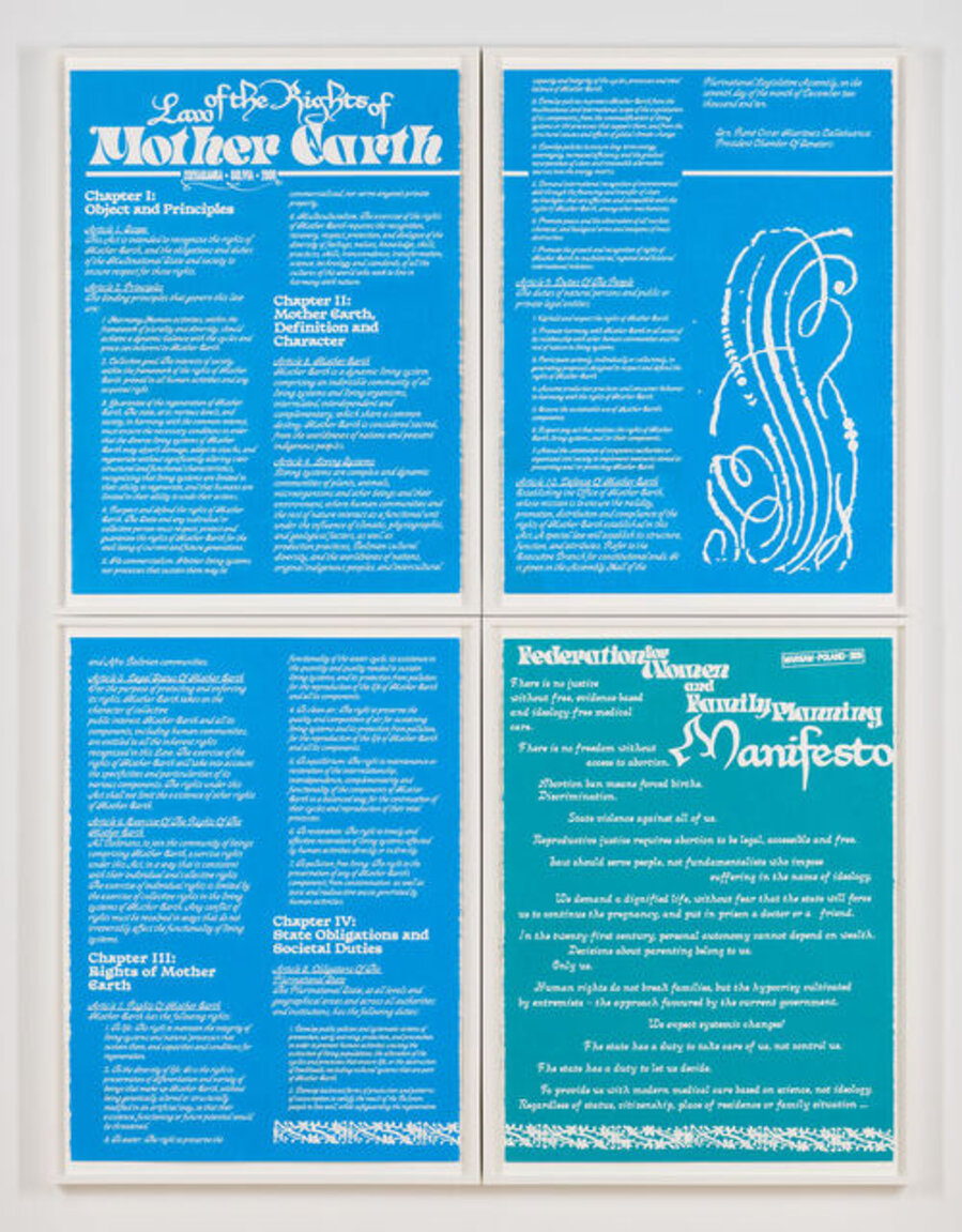 Rights of Nature & Bodily Autonomy (Law of the Rights of Mother Earth, Bolivia, 2010; Federation for Women and Family Planning Manifesto, Warsaw, Poland, 2020)