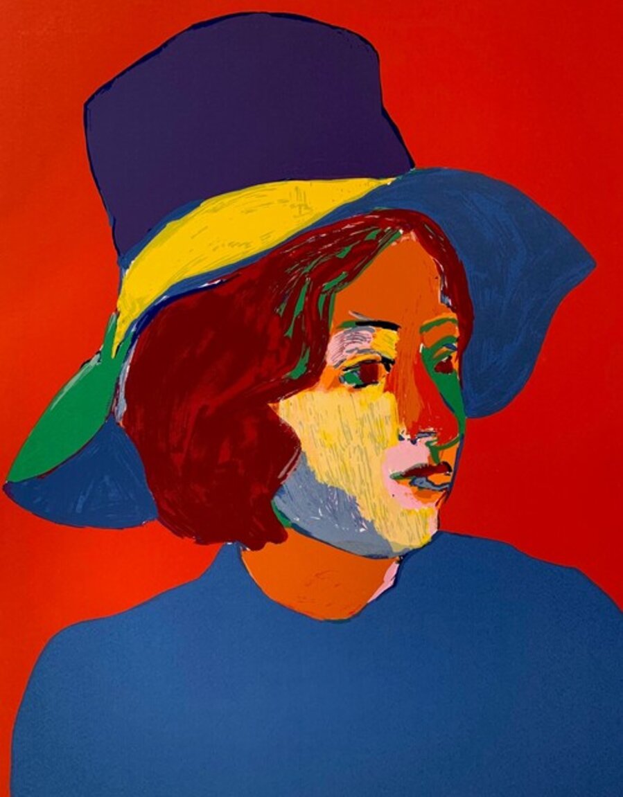 Girl with Hat VI