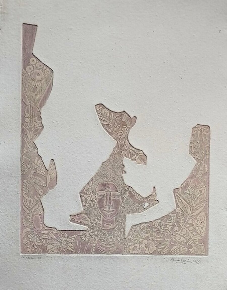 Untitled, Intaglio (Set of 2 Works )